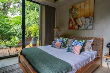 Patio caribeño | Villa de lujo en la selva con piscina