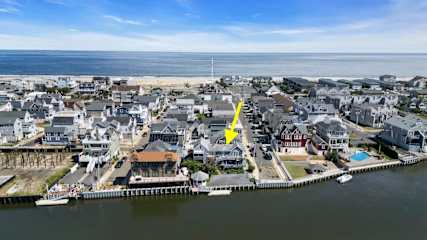 3BR Upstairs River View Condo - Beach Block - WOW! rental in Sea Bright