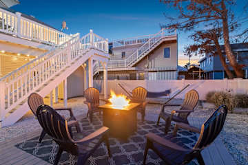 Mins 2 Beach! Fire Pit + Backyard LBI 2B Getaway! rental in Surf City, US
