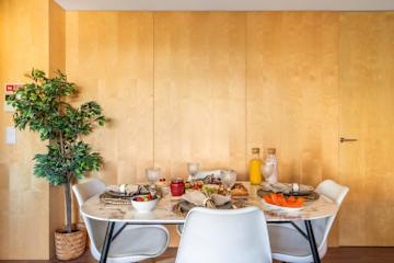 Restful Minimalist Flat | Balcony by HostWise photo 3