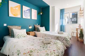 Restful Minimalist Flat | Balcony by HostWise photo 2