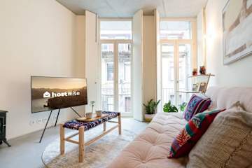 Elegant Lovely Flat w/ Balcony by HostWise photo 2