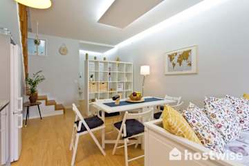 Charmy Sunny Duplex | City Center by HostWise