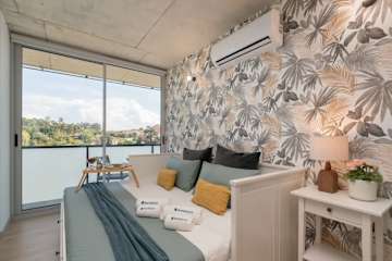 Colourful Flat w/ Balcony & Pool by HostWise photo 4