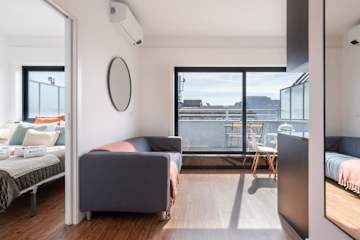 Bright Flat w/ Balcony |  Ace Location by HostWise photo 4