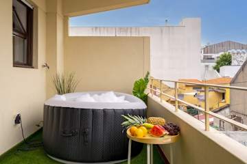 Trendy Bright Flat w/Balcony | Jacuzzi by HostWise photo 2