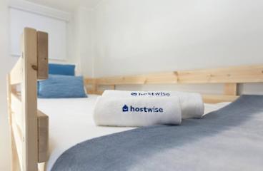 Trendy Bright Flat w/Balcony | Jacuzzi by HostWise photo 5