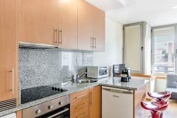 Bright Quiet Flat | Terrace by HostWise photo 3