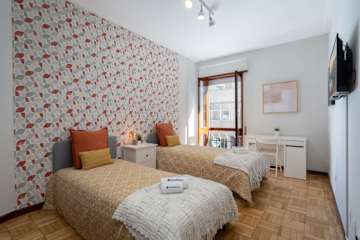 Prized Spacious Flat | Balcony by HostWise