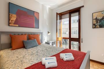 Prized Spacious Flat | Balcony by HostWise photo 3