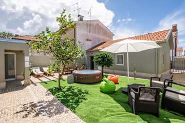 Terrace Delight House w/ Jacuzzi by HostWise