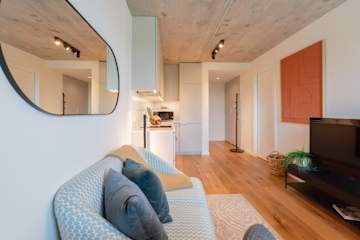 Seaside Bright Flat w Balcony by HostWise photo 4