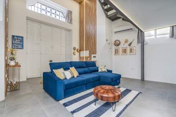 Loft with Historic Charm & Terrace by HostWise photo 4