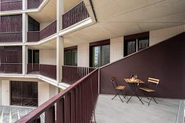 Urban Stylish Studio with Balcony by HostWise photo 5