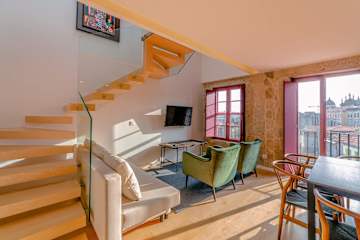 Designer Duplex Stay Near Clérigos by HostWise