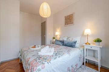 Bright & Spacious Flat w/ Garage by HostWise photo 3