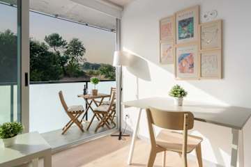Luxurious Flat w/ Balcony & Pool by HostWise photo 5