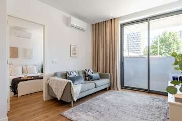Sleek & Modern Flat w/ Private Garage by HostWise photo 4
