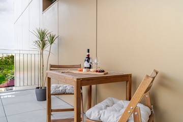 Elegant Studio w/ Balcony & Garage by HostWise photo 3