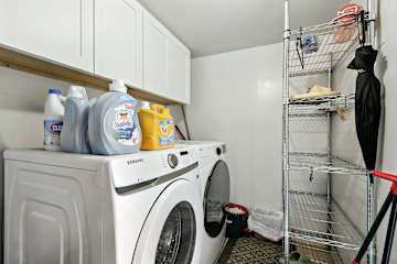 Functional and organized laundry room
