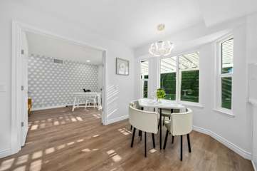 Perfect space for casual or formal meals