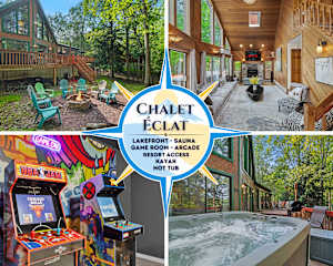 Welcome to Chalet Éclat! We can't wait to host you.