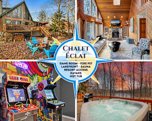 Welcome to Chalet Éclat! We can't wait to host you.