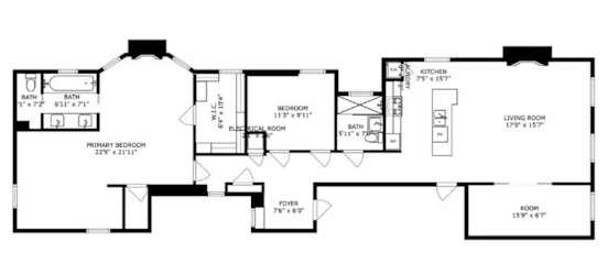 Photo #21 of Gramercy Penthouse | Featured in AD: Full-Floor PH w/ Keyed Elevator