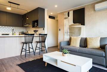 Chic 2BR Suite Vitacura | Steps From Everything