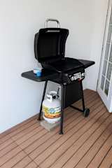 Enjoy outdoor cooking with our propane BBQ gril. Perfect for a relaxed evening meal.”