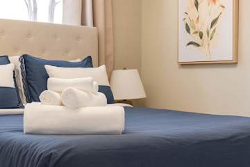 Soft towels are provided for your convenience