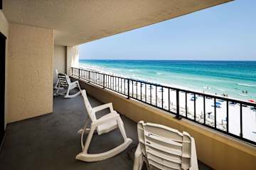 Surf Dweller 606, Largest Gulf Front balconies