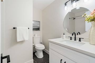 Fresh and hygienic toilet space