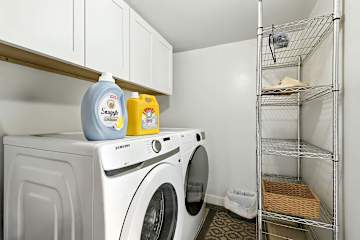 Functional and organized laundry room