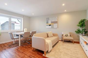 Bright Beachside Flat with Terrace by HostWise photo 2