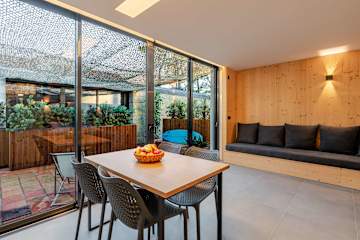 Modern Studio Retreat with Terrace by HostWise photo 3
