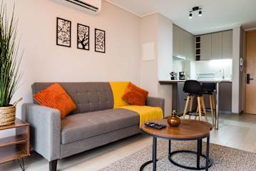 Stylish 1BR Retreat in Santiago Comfort for 3