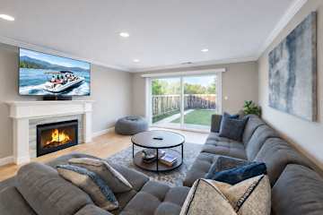 Bright and welcoming living space with comfortable seating