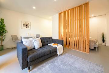 Charming & Cozy Flat with Terrace by HostWise photo 4