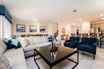 Grand 8BR Villa by Disney | Pool and Games Room