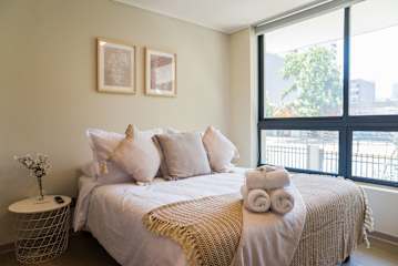 Stylish 2BR in Santiago with Balcony 5 guests