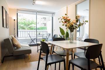 Stylish 2BR Apt in Santiago for 5 Gym Access 