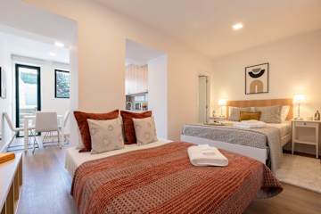Modern Bright Studio w/ Terrace by HostWise photo 5