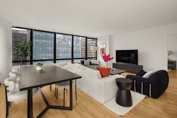 Preview for Skyline VI | 12th-floor 3BR w/Doorman, Gym, and Pool by Haus