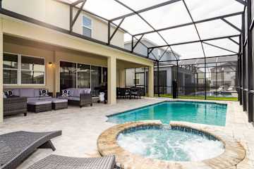 Modern 9BR Family Villa | Disney Pool and Relax
