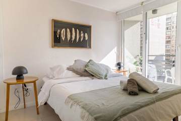 Your Santiago Retreat! Studio with Balcony & Wi-Fi