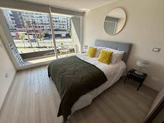 Modern Studio in Las Condes with Gym & BBQ