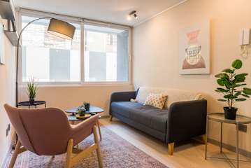 Elegant Downtown Santiago apartment for 2