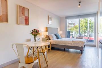 Chic Studio in Las Condes with City Views