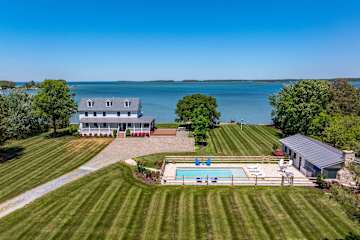 Modern Chesapeake Waterfront - Heated Pool - Dock